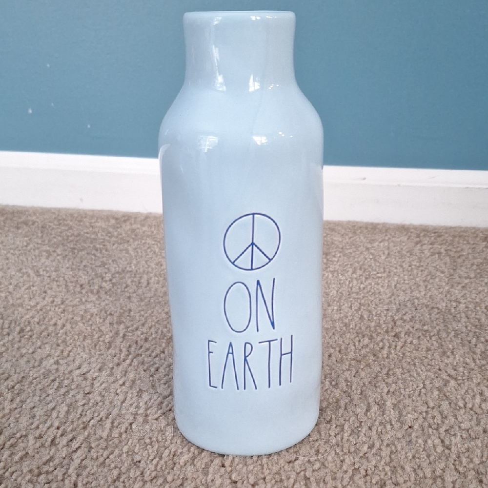 Rae Dunn Peace Vase